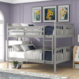 Bunk Bed With Ladder For Bedroom, Guest Room Furniture - Furniture Home Direct