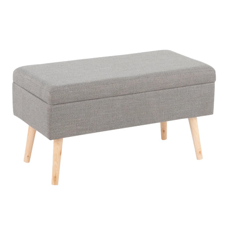Versatile Storage Contemporary Bench - Furniture Home Direct