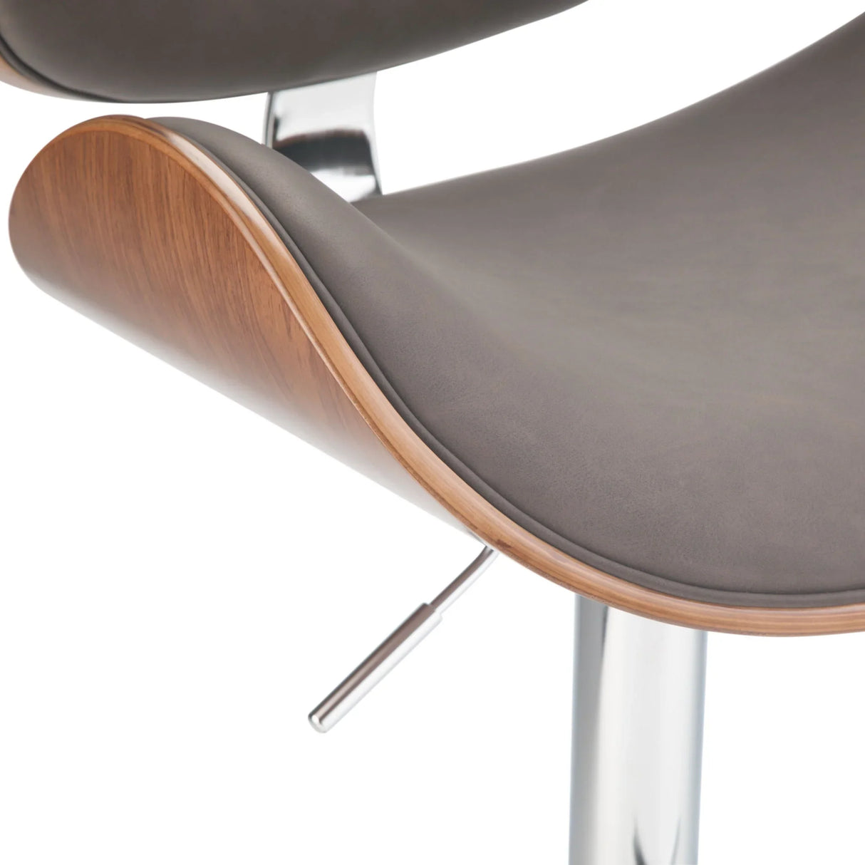 Marana - Multifunctional Handcrafted Bentwood Adjustable Swivel Bar Stool - Furniture Home Direct