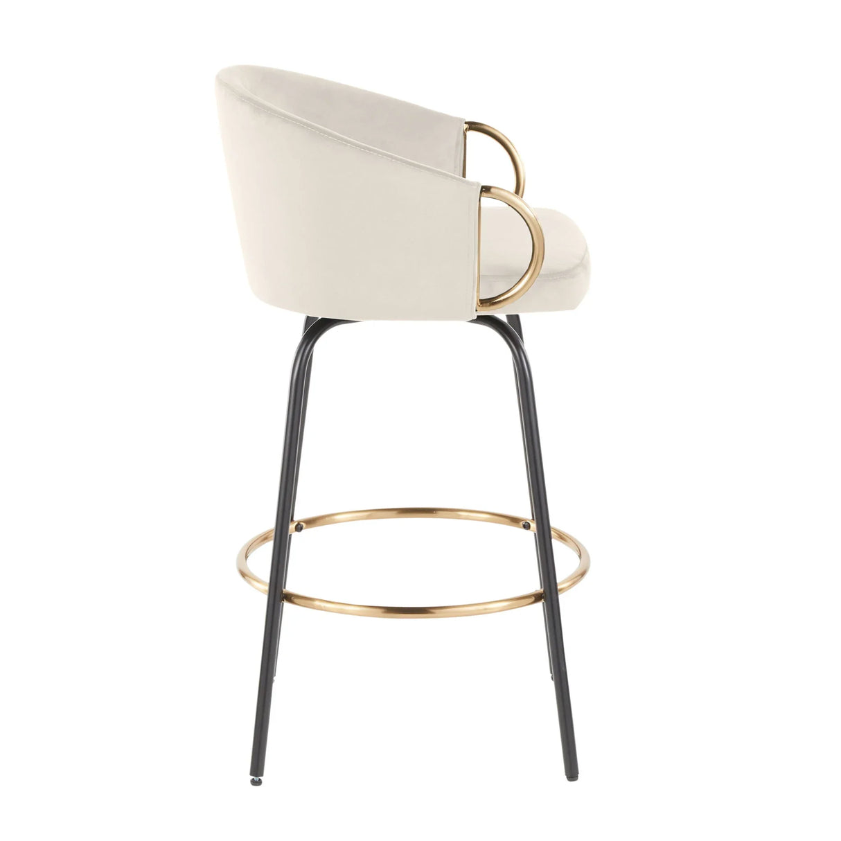 Claire - Contemporary / Glam Counter Stool (Set of 2) - Furniture Home Direct