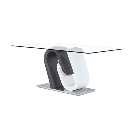 Anne - Dining Table - White / Gray - Furniture Home Direct
