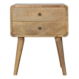 Curved Nightstand - Furniture Home Direct