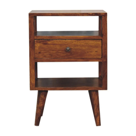 Dante - Nightstand - Chestnut - Furniture Home Direct