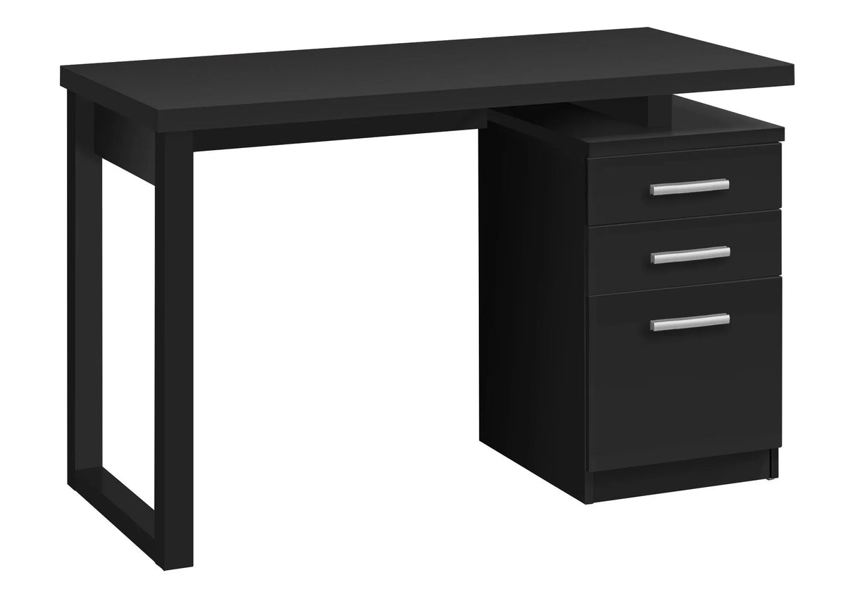 Computer Desk For Home Office Laptop, Left, Right Set - Up, Storage Drawers - Furniture Home Direct