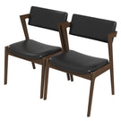 Edwin - Mid-Century Modern Dining Chair (Set of 2) - Furniture Home Direct