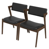 Edwin - Mid-Century Modern Dining Chair (Set of 2) - Furniture Home Direct