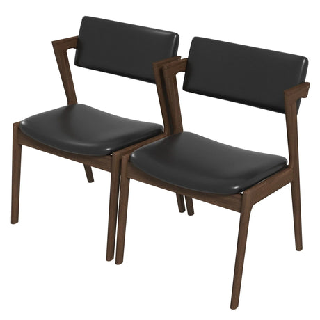 Edwin - Mid-Century Modern Dining Chair (Set of 2) - Furniture Home Direct