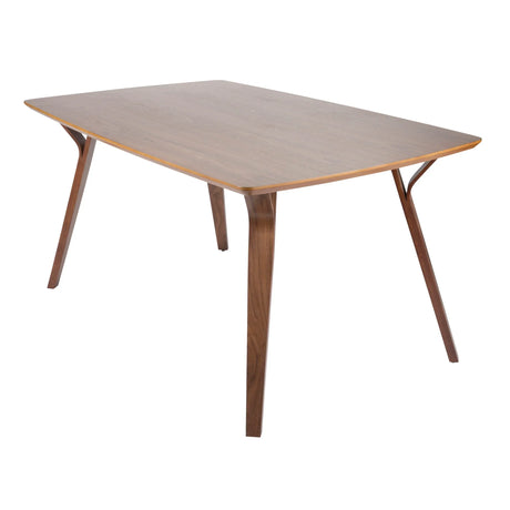 Folia - Mid Century Modern Dining Table - Furniture Home Direct