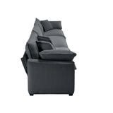 Sofa and Loveseat Set - Gray - Furniture Home Direct