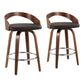 Grotto - Mid-Century Modern, Counter Stool With Swivel (Set of 2) - Furniture Home Direct