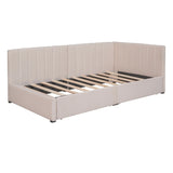 Upholstered Daybed, Sofa Bed Frame, No Box Spring Needed - Furniture Home Direct