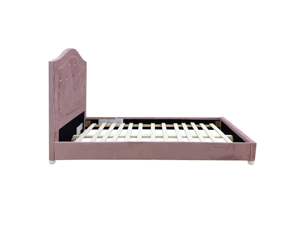 Reggie - Twin Bed - Pink - Furniture Home Direct