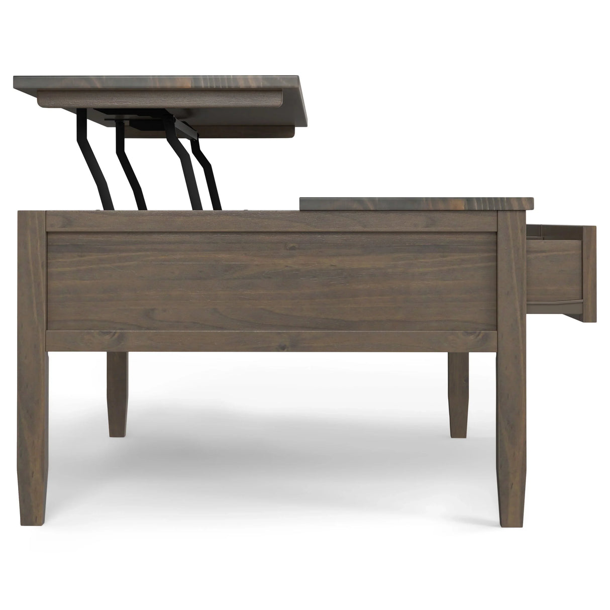 Ela - Lift Top Coffee Table - Smoky Brown - Furniture Home Direct