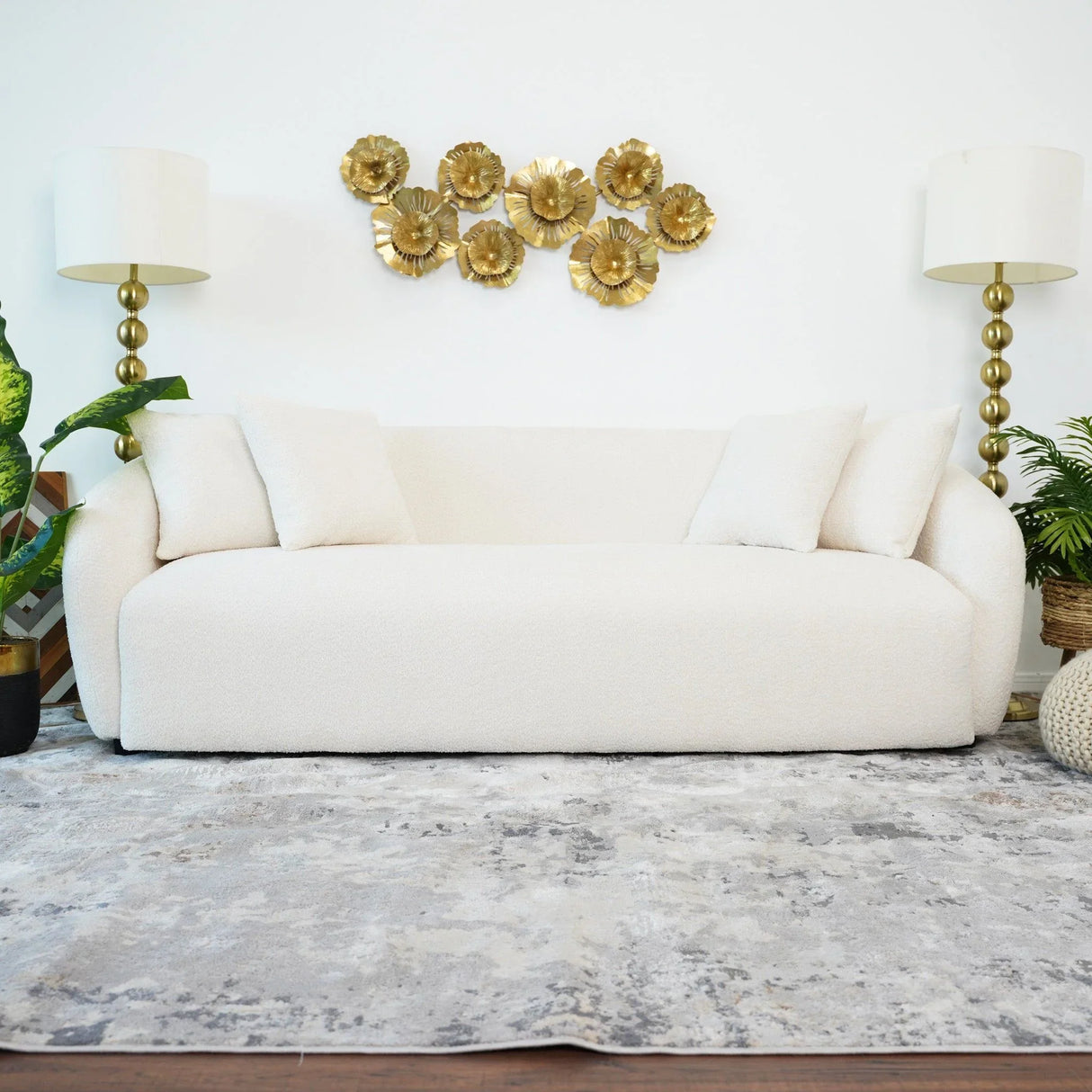Linden - Sofa - Ivory - Furniture Home Direct