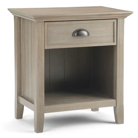 Acadian - Bedside Table, Handcrafted - Furniture Home Direct