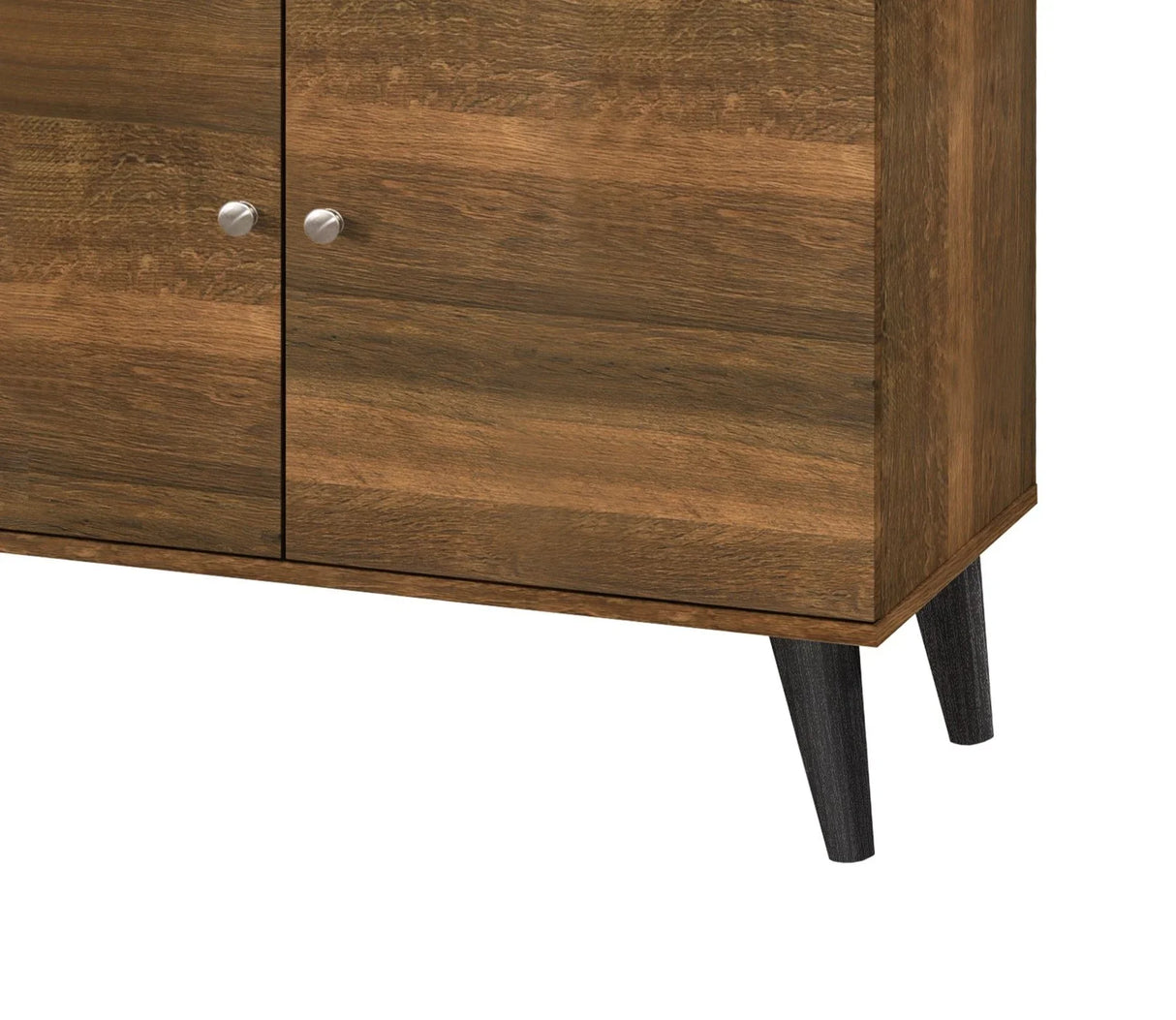 Amidon - TV Stand, With 2 Storage Shelves And 1 Cabinet - Furniture Home Direct