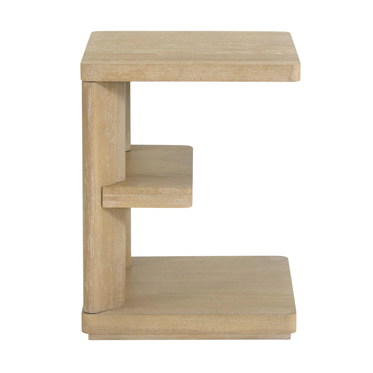 Clove - Chairside Table - Tan - Furniture Home Direct