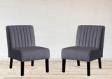 Reese - Mid-Century Modern Accent Chairs With Minimalist Design (Set of 2) - Furniture Home Direct