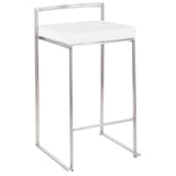 Fuji - Contemporary Elegant Stackable Counter Stool Set - Furniture Home Direct