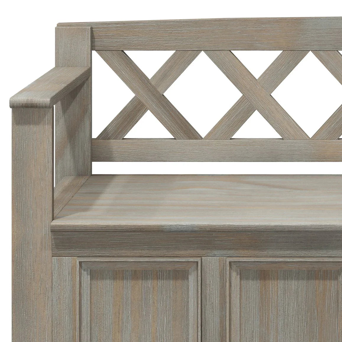 Amherst - Handcrafted Entryway Storage Bench - Furniture Home Direct