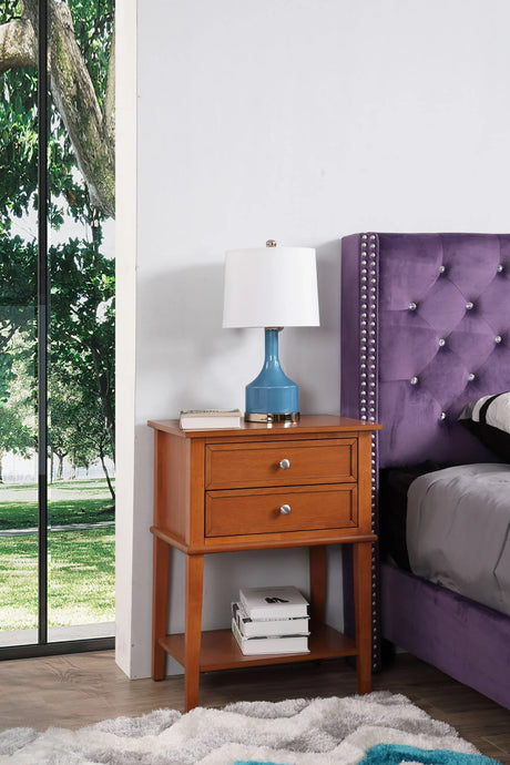 Vibrant Contemporary Nightstand - Furniture Home Direct