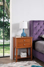 Vibrant Contemporary Nightstand - Furniture Home Direct