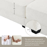 Free Combination Modular Convertible Sectional Sofa Bed Set, 4 Seat Upholstered Sleeper Corner Couch, Deep Seat Loveseat With Ottoman For Living Room, Office, Apartment - Furniture Home Direct