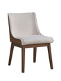 Ginny - Boucle Velvet Side Chair (Set of 2) - Walnut - Furniture Home Direct