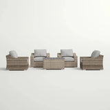 Stylish Sofa Seating Group With Cushions Perfect For Outdoor Gatherings - Furniture Home Direct