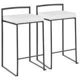 Fuji - Contemporary Style Stackable Counter Stool - Furniture Home Direct