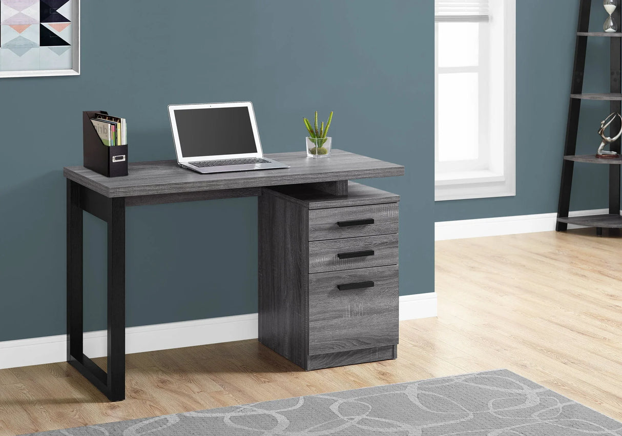 Computer Desk For Home Office Laptop, Left, Right Set - Up, Storage Drawers - Furniture Home Direct