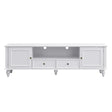 TV Stand For TVs Up To 80", Entertainment Center With Open Compartment - Furniture Home Direct