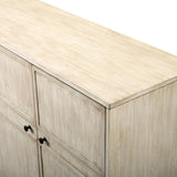 Classic Framed 4 Door Sideboard - Birch - Furniture Home Direct