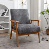 Wide Classic Mid-Century Modern Arm Chair - Furniture Home Direct