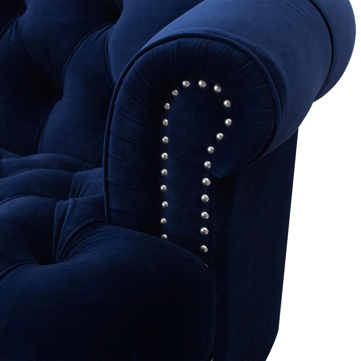 La Rosa - Victorian Tufted Upholstered Accent Chair - Furniture Home Direct