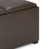 Avalon - Square Coffee Table, Storage Ottoman - Furniture Home Direct