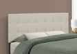 Full Size, Bed Headboard Only Upholstered, Transitional - Beige - Furniture Home Direct