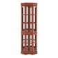 Corner Curio Cabinet With 5 Shelves And Lighting System (E26 Light Bulb Not Included) - Furniture Home Direct