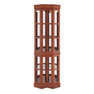 Corner Curio Cabinet With 5 Shelves And Lighting System (E26 Light Bulb Not Included) - Furniture Home Direct
