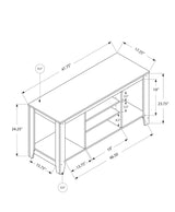 TV Stand, Console, Media Entertainment Center, Versatile Storage Shelves - Furniture Home Direct