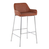 Daniella - Contemporary Fixed Height Bar Stool (Set of 2) - Furniture Home Direct
