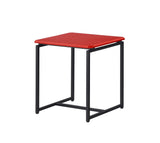 GT - 3 Piece Carbon Fiber Wrap Coffee Table And End Table (Set of 3) - Furniture Home Direct