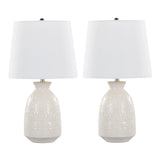Claudia - Contemporary Lamp (Set of 2) - Furniture Home Direct