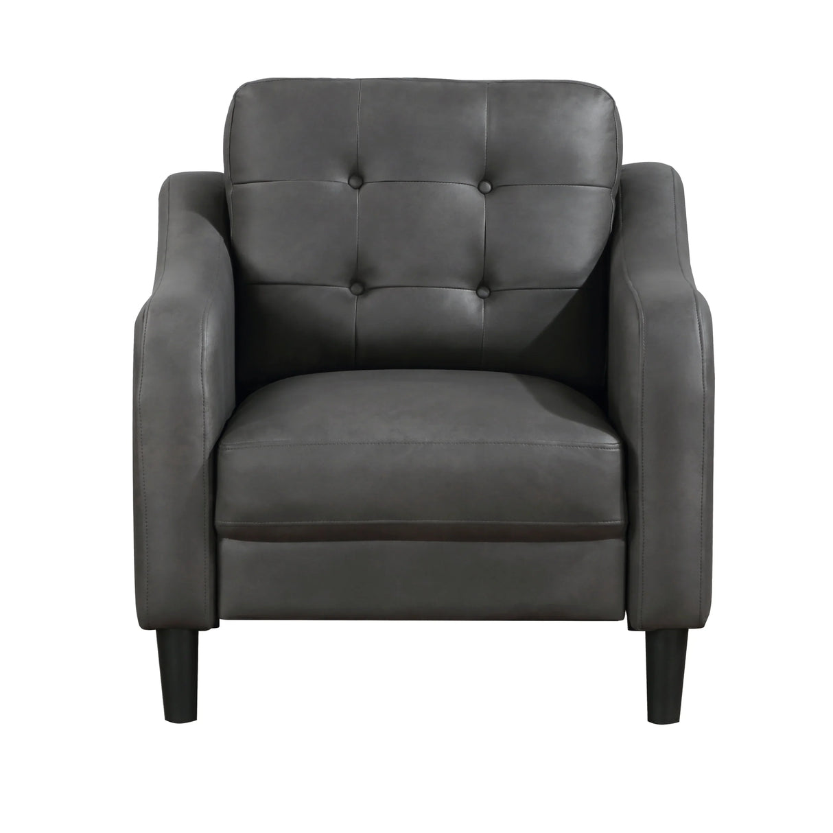3pc Living Room Set Including Sofa, Love seat and Chair - Gray - Furniture Home Direct