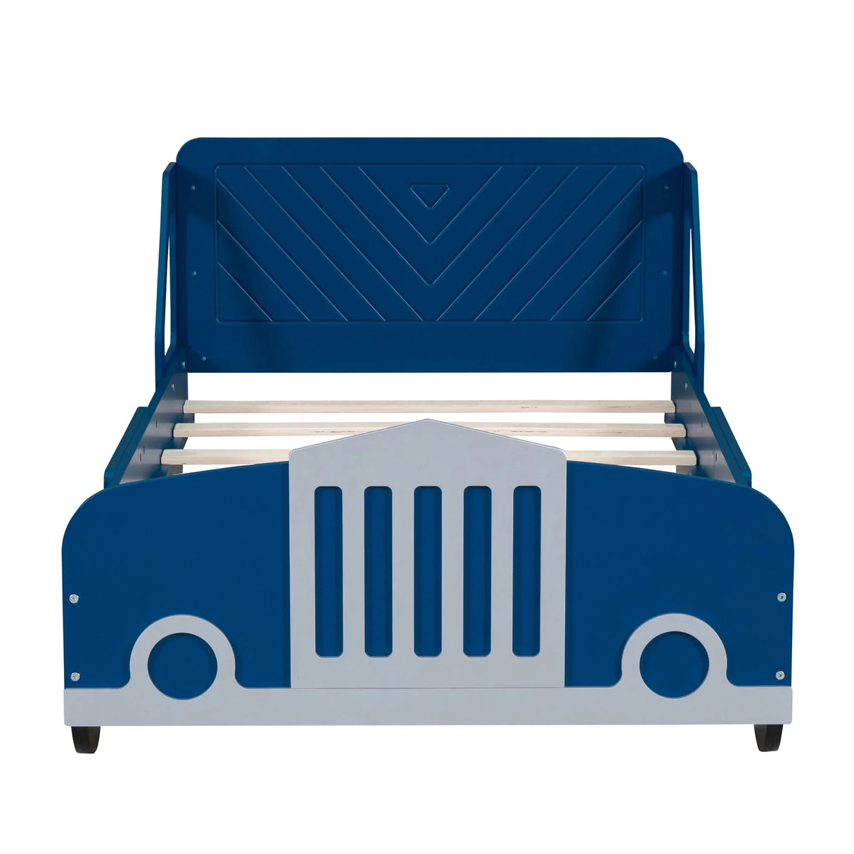 Car Shaped Platform Bed With Wheels - Furniture Home Direct