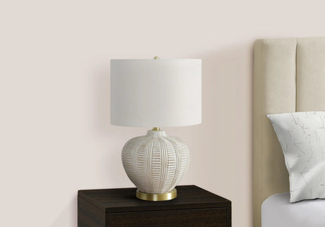 Transitional Lighting, Table Lamp, Resin - Cream - Furniture Home Direct