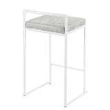 Fuji - Simple Elegance, Contemporary Stackable Counter Stool - Furniture Home Direct