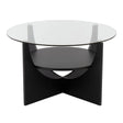 U - Shaped Contemporary Coffee Table - Furniture Home Direct