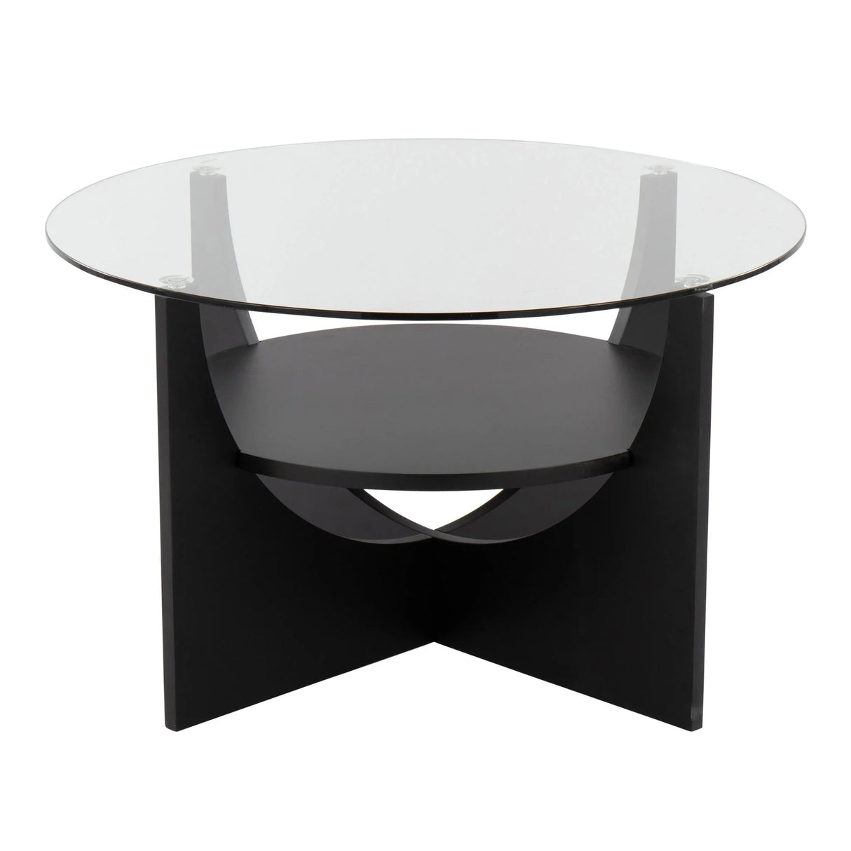 U - Shaped Contemporary Coffee Table - Furniture Home Direct