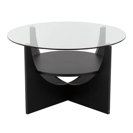 U - Shaped Contemporary Coffee Table - Furniture Home Direct